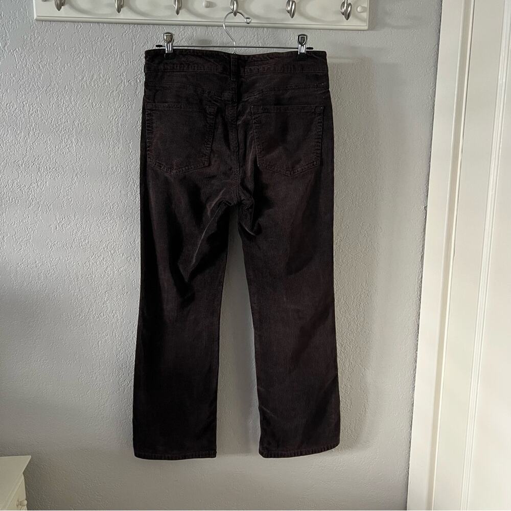 Anthropologie The Yaya Mid-Rise Corduroy Crop Flare Jeans by Pilcro - Picture 5 of 9